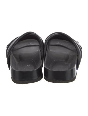 Vince Leather Slides