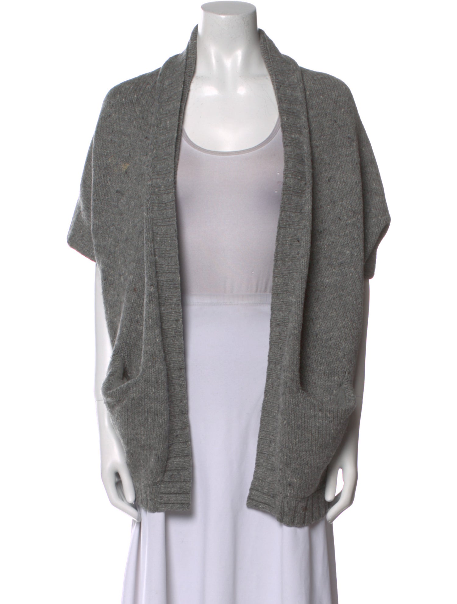 Vince Wool Open Front Sweater