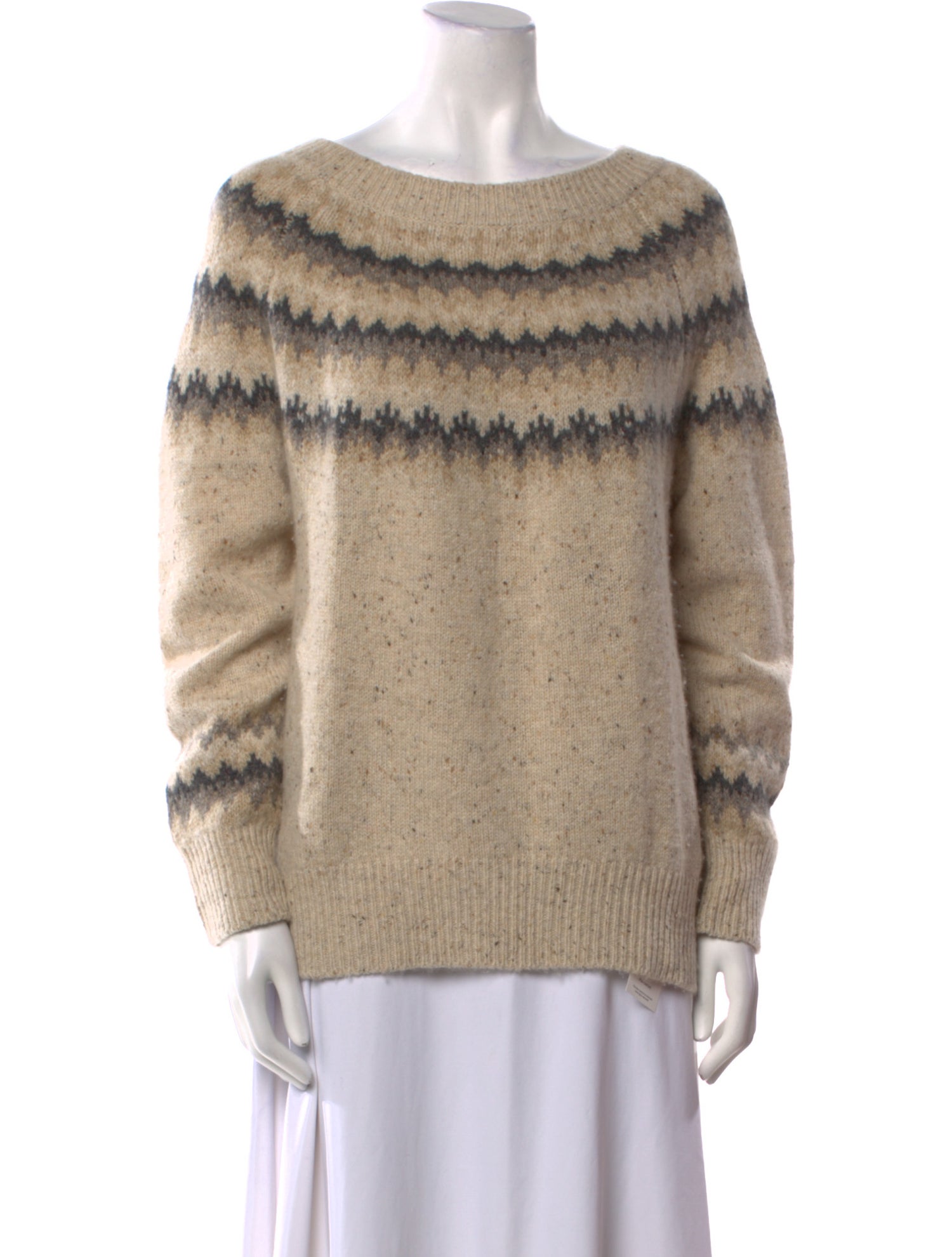 Vince Cashmere Striped Sweater