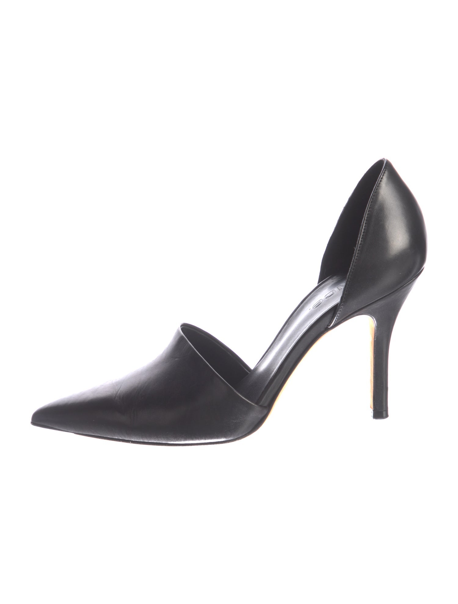 Vince Leather D'Orsay Pumps