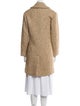 Vince Wool Tweed Pattern Coat