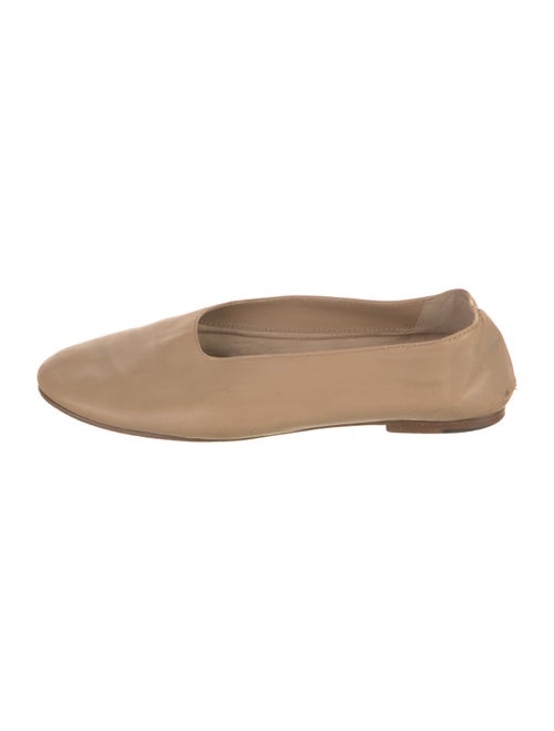 Vince Leather Ballet Flats