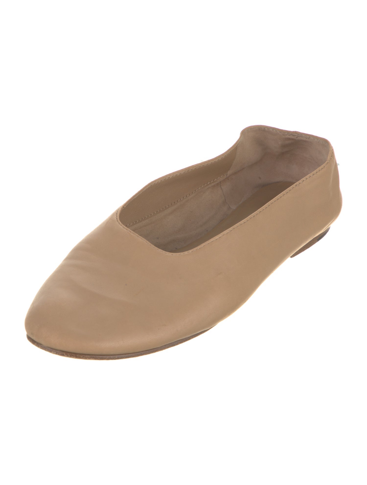Vince Leather Ballet Flats