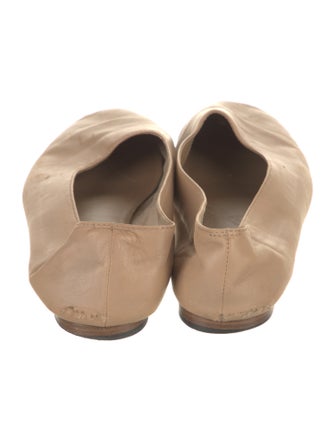 Vince Leather Ballet Flats