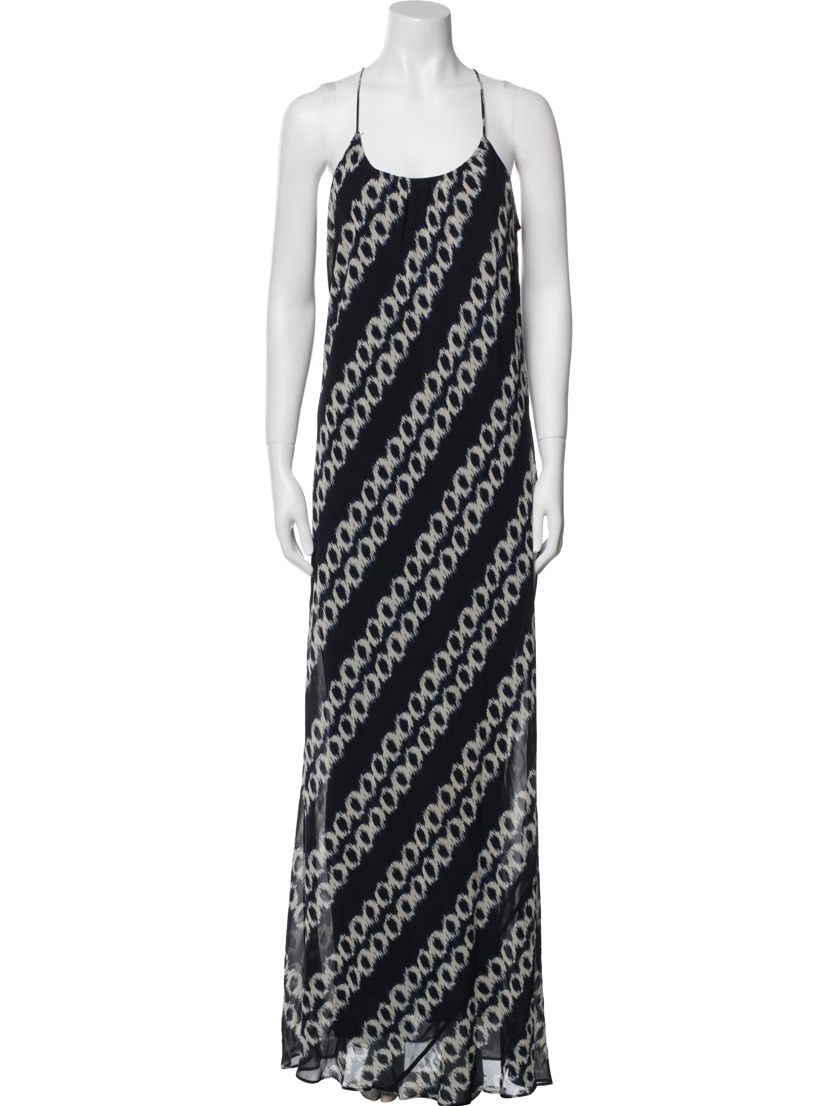 Vince Silk Long Dress