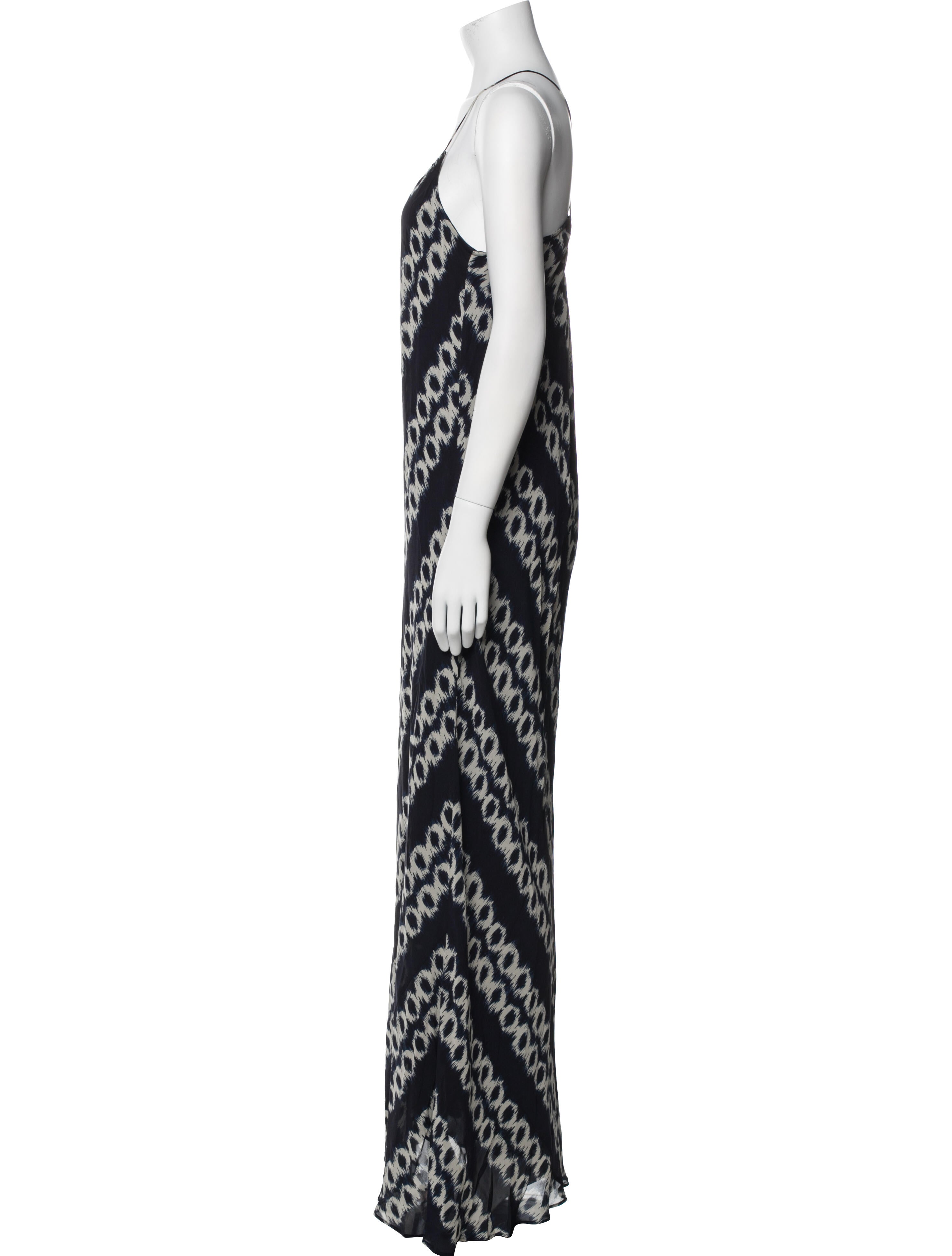 Vince Silk Long Dress