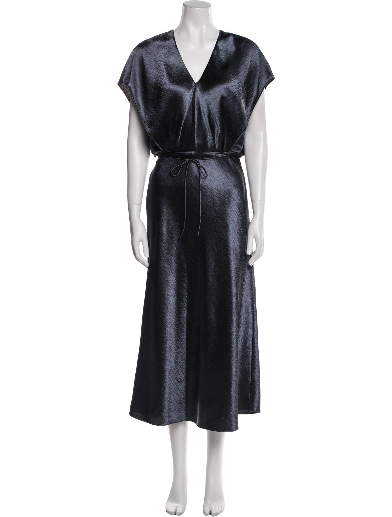 Vince V-Neck Long Dress