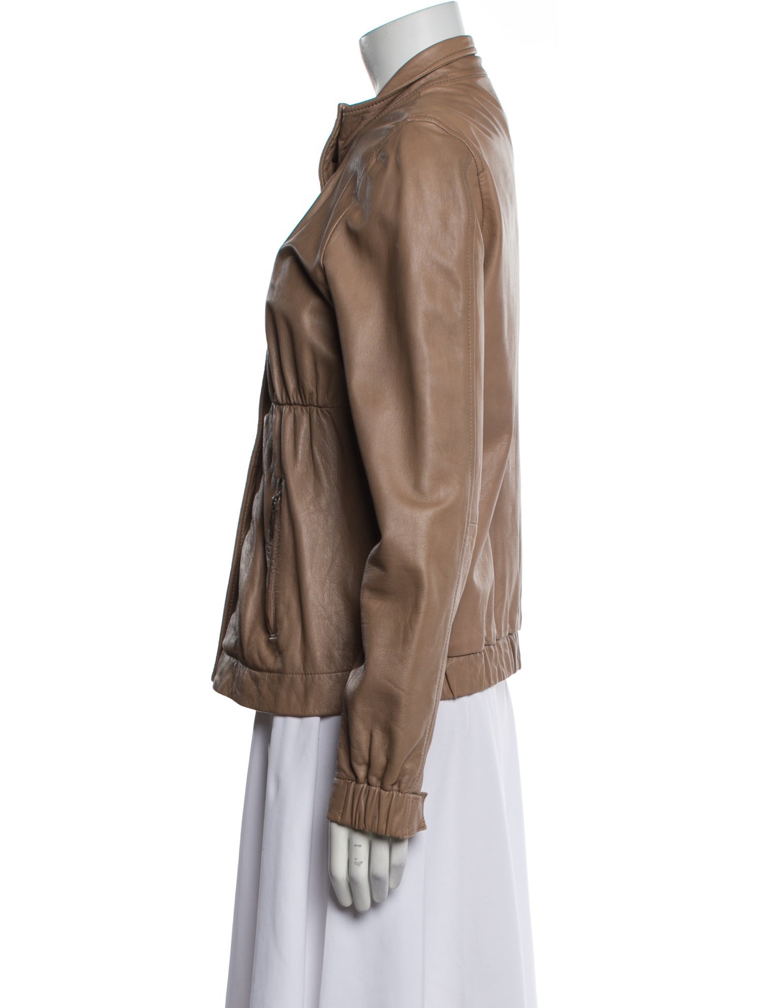 Vince Leather Biker Jacket