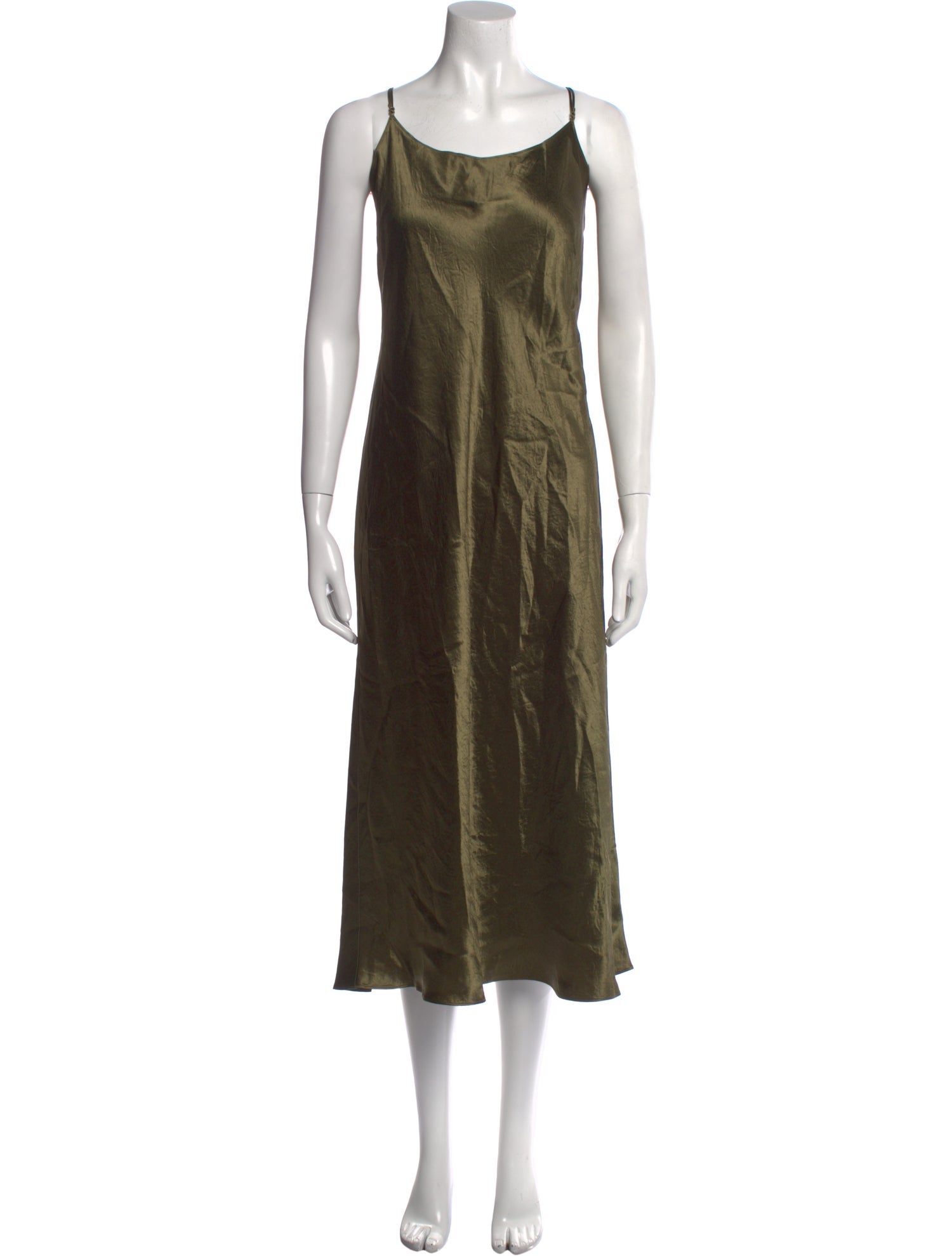 Vince Scoop Neck Long Dress