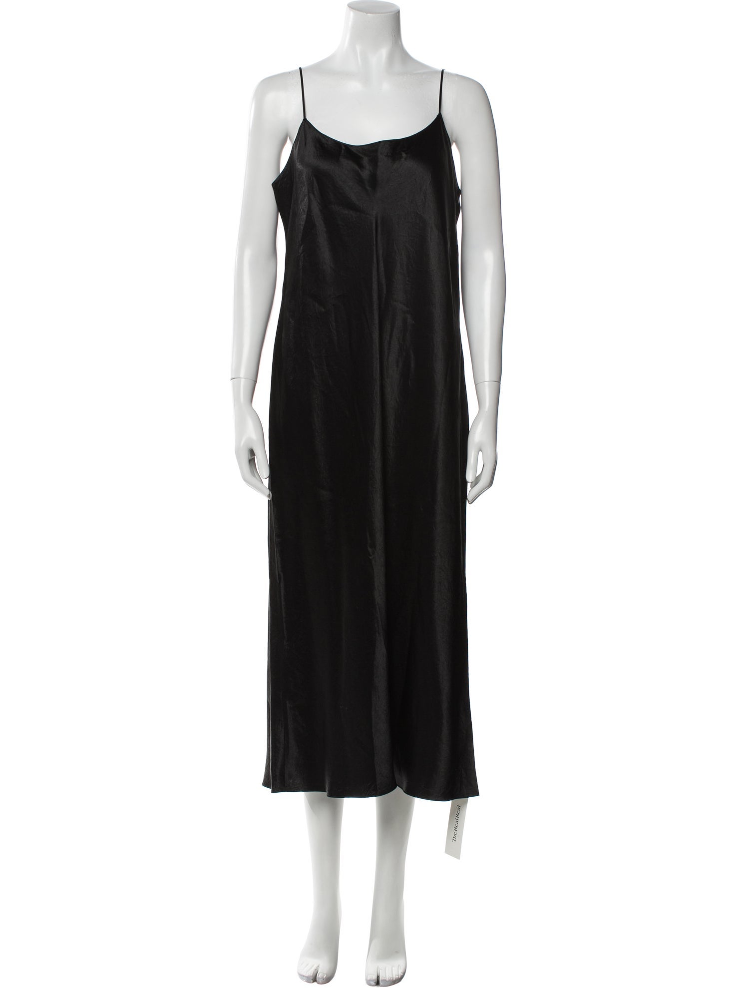 Vince Scoop Neck Long Dress