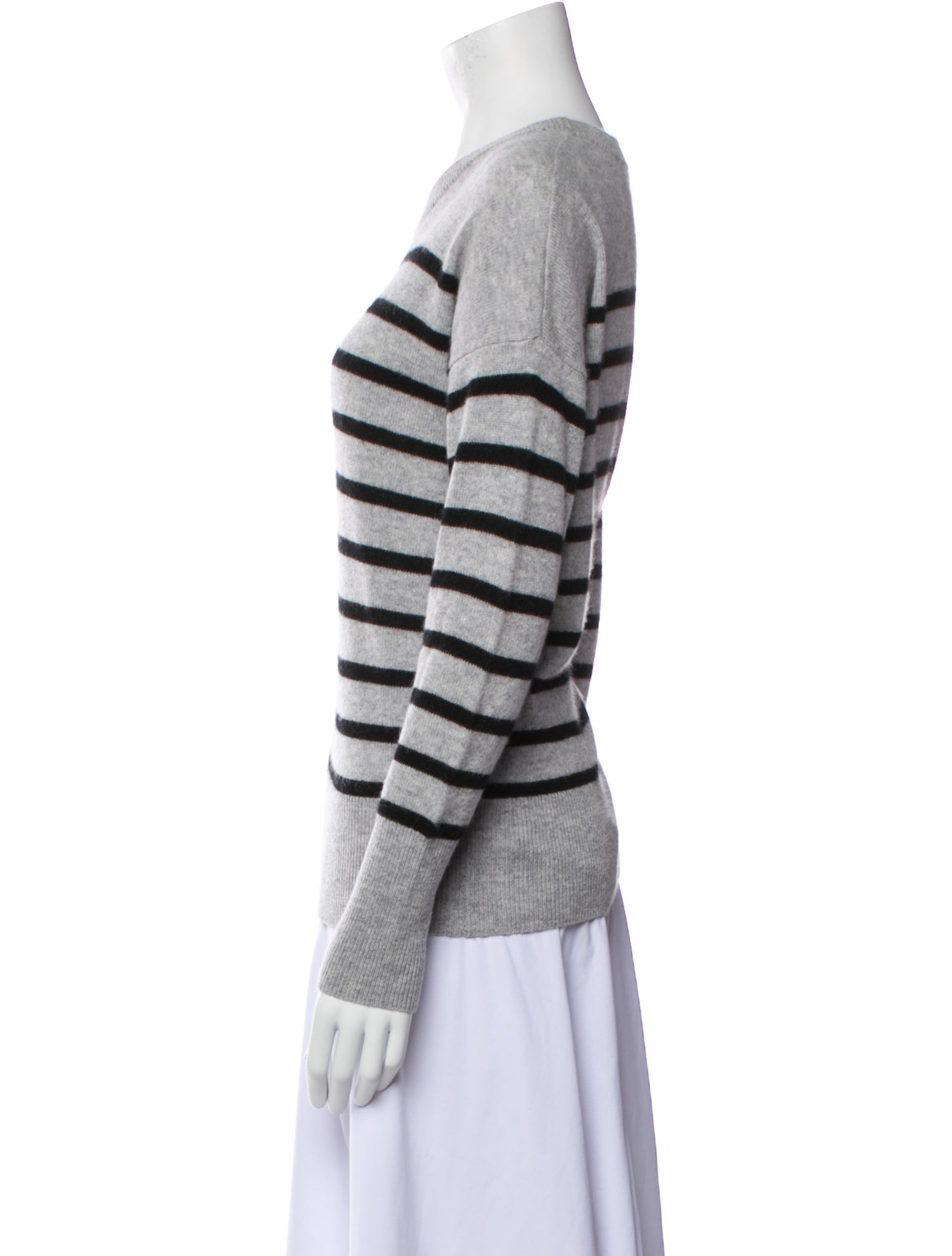 Vince Cashmere Striped Sweater