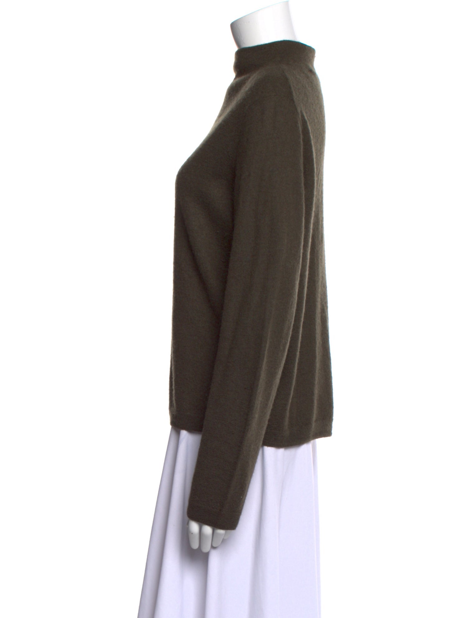 Vince Cashmere Mock Neck Sweater