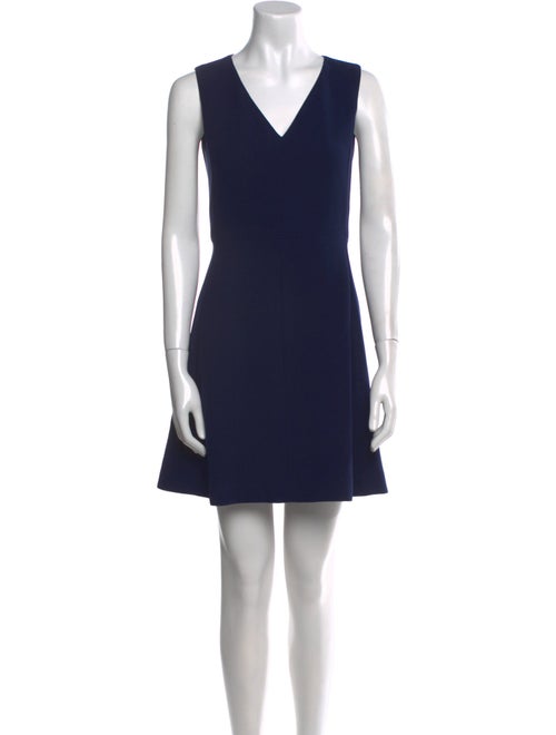 Vince V-Neck Mini Dress