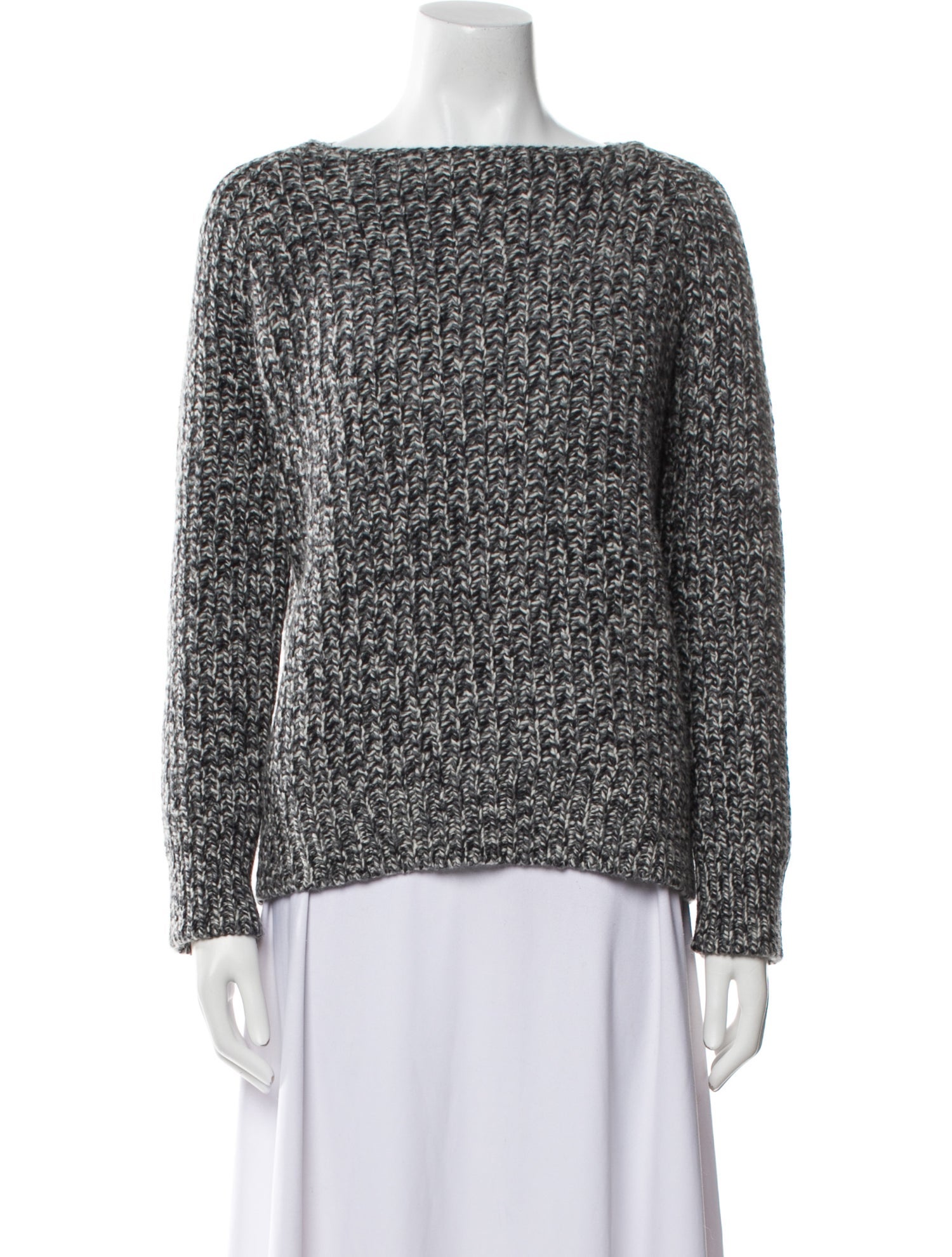 Vince Wool Bateau Neckline Sweater