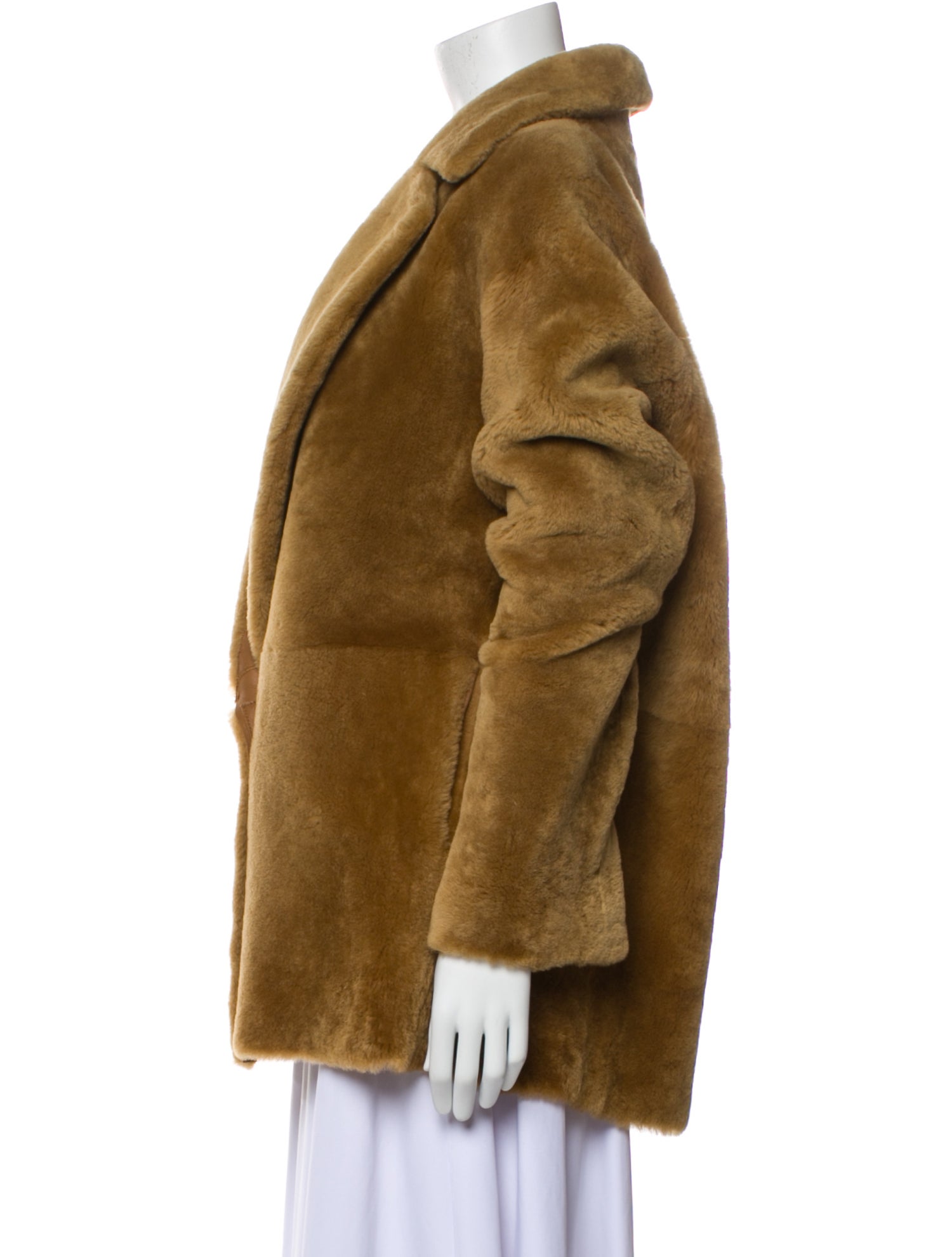 Vince Shearling Fur Coat
