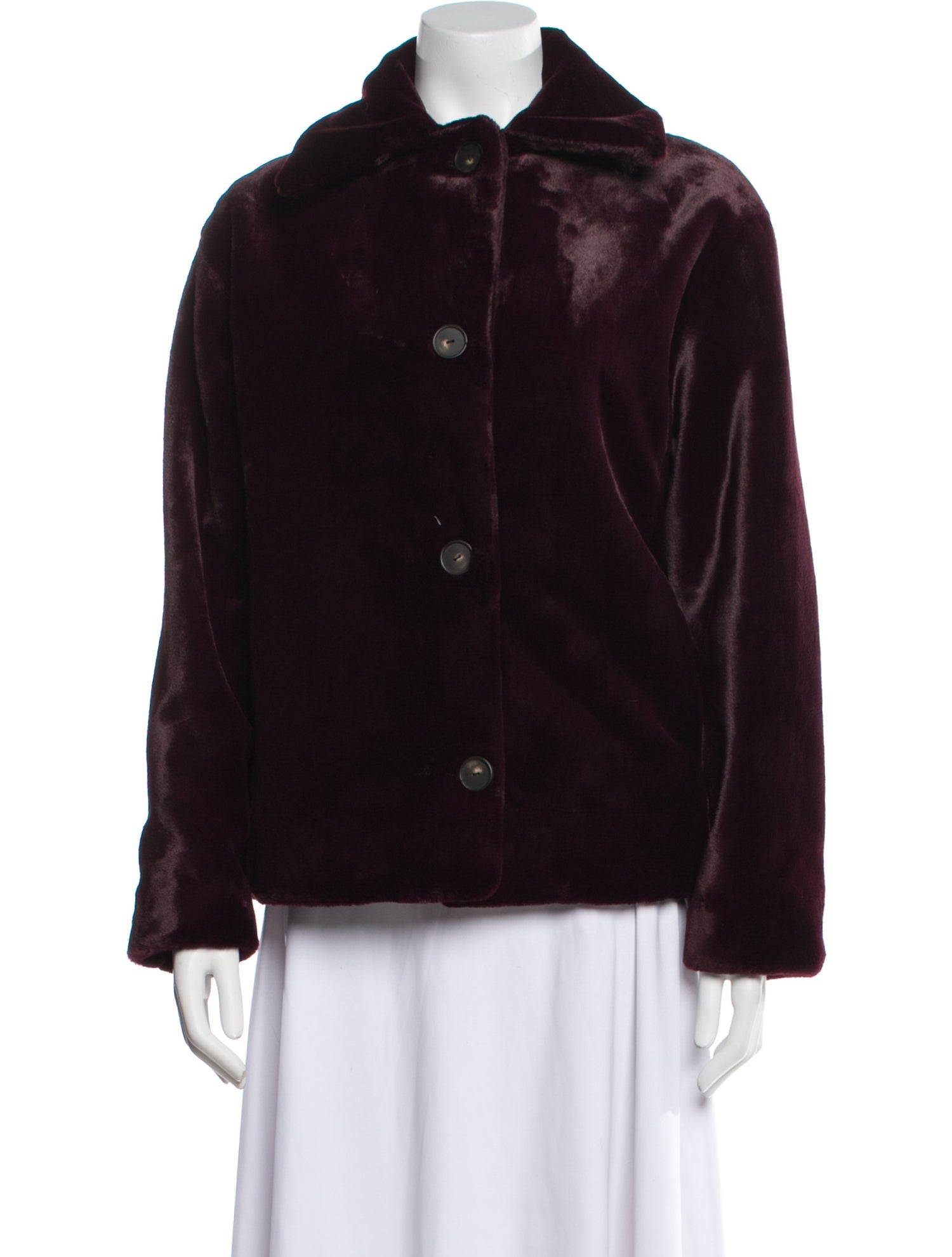 Vince Faux Fur Faux Fur Coat