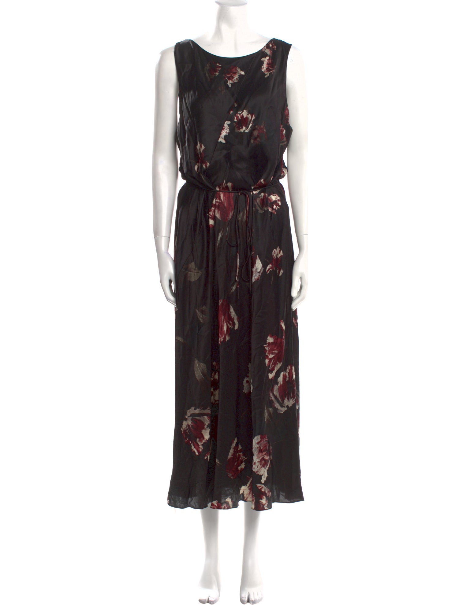 Vince Silk Long Dress