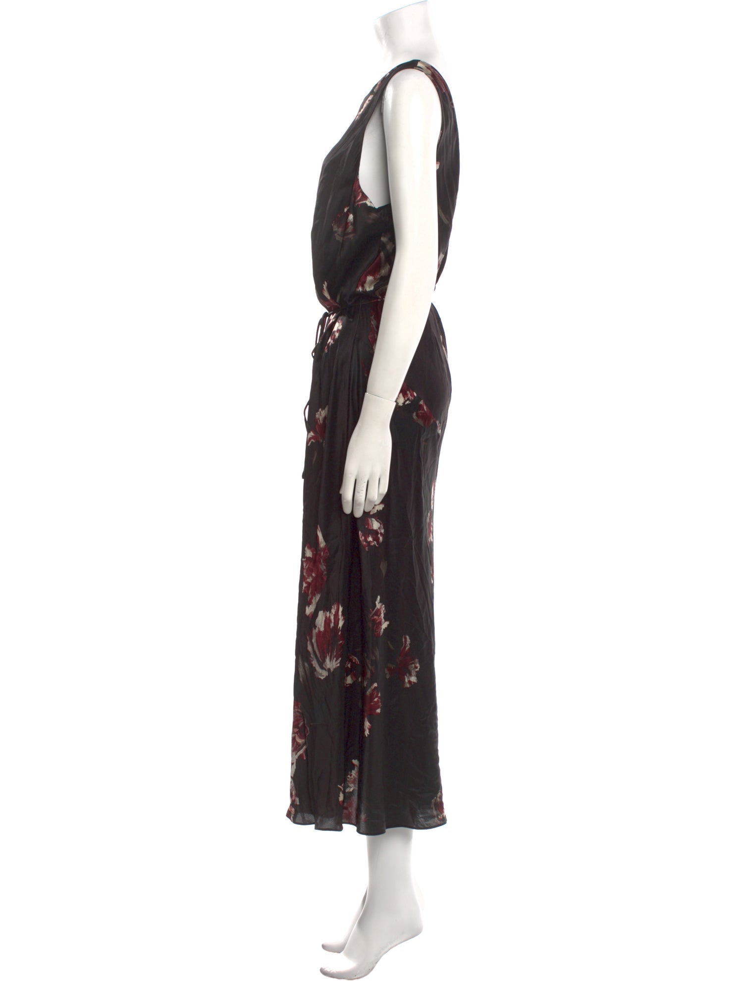 Vince Silk Long Dress
