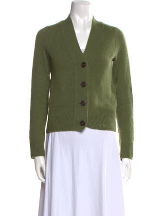 Vince Cashmere Plunge Neckline Sweater