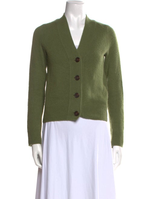 Vince Cashmere Plunge Neckline Sweater