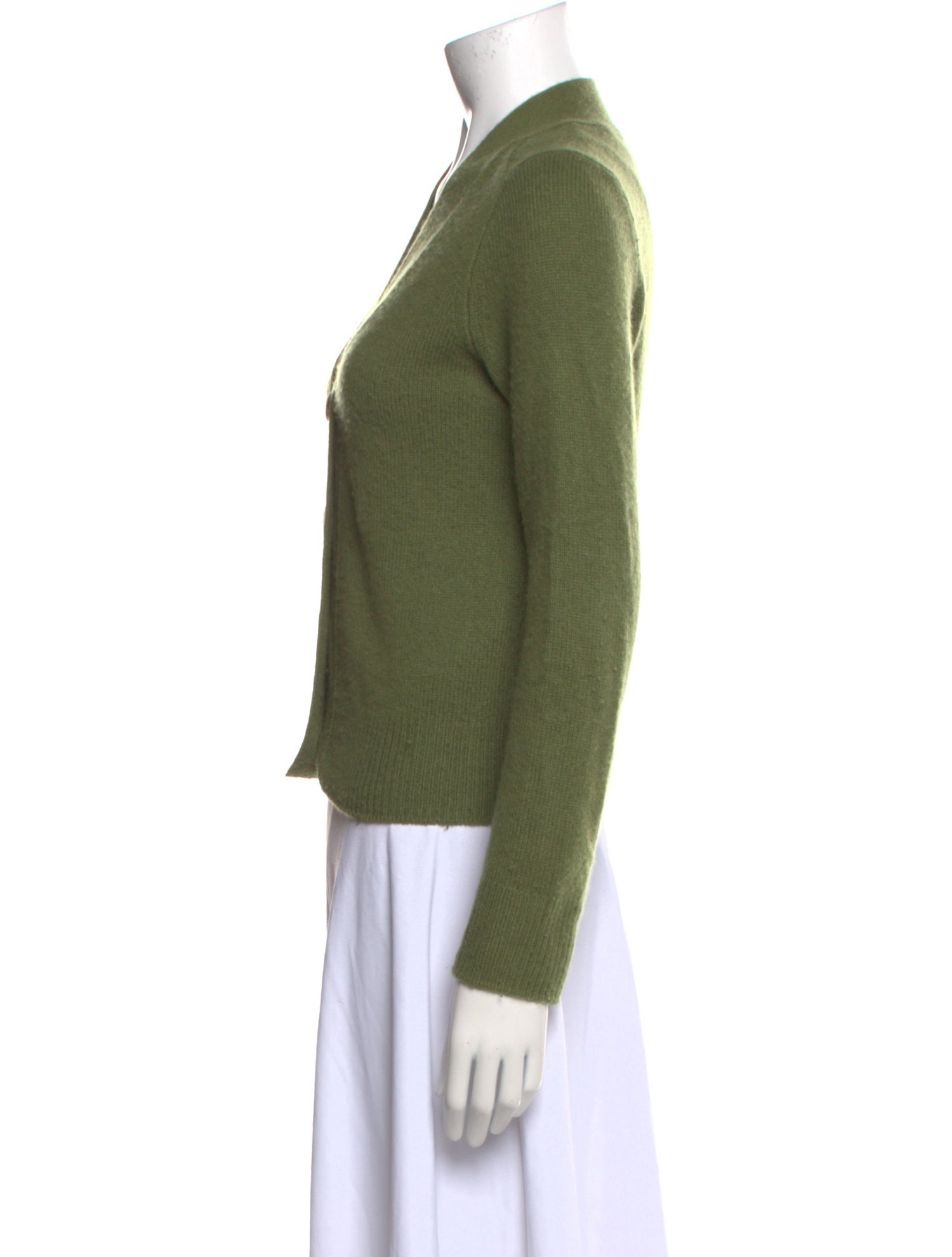 Vince Cashmere Plunge Neckline Sweater