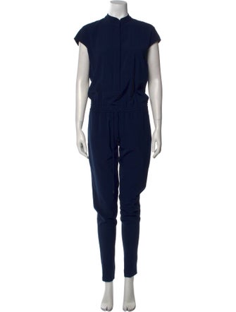 Vince Mock Neck Jumpsuit