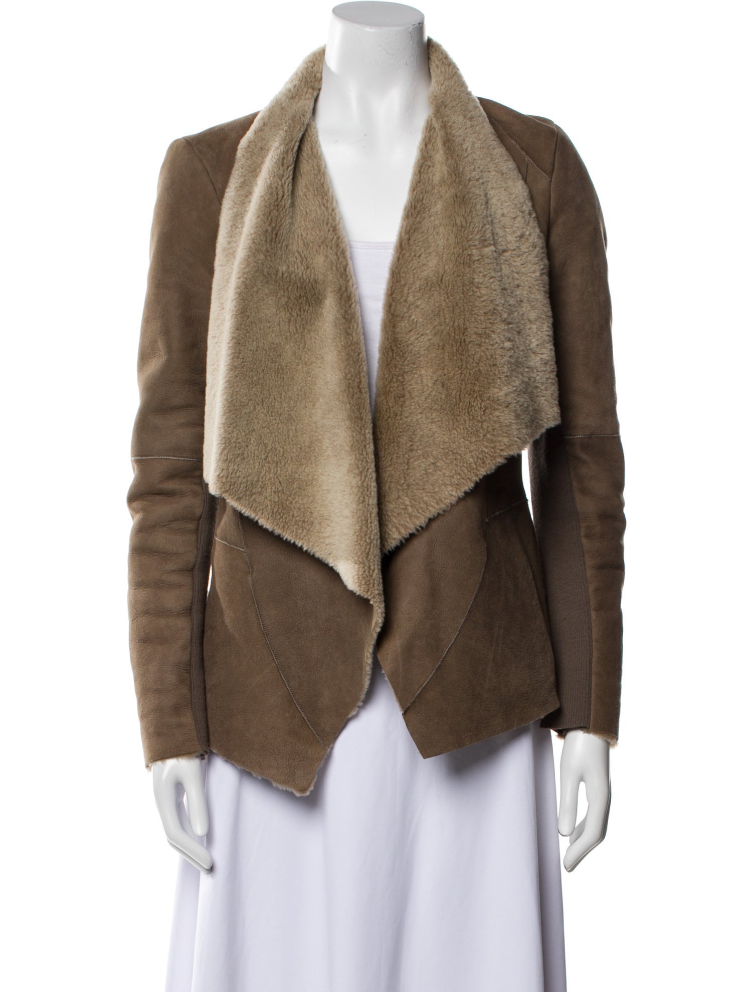 Vince Shearling Faux Fur Jacket