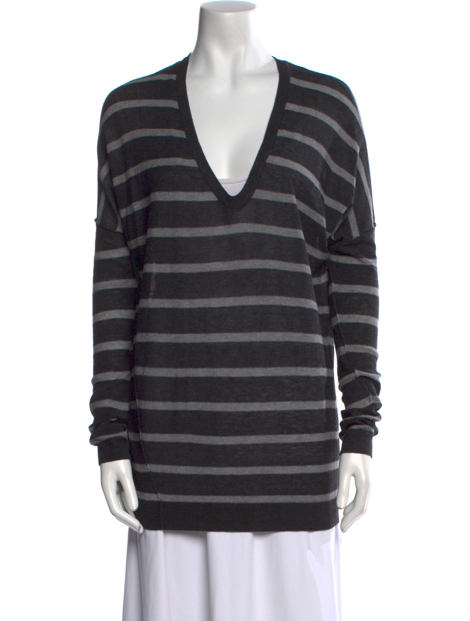 Vince Wool Striped Sweater