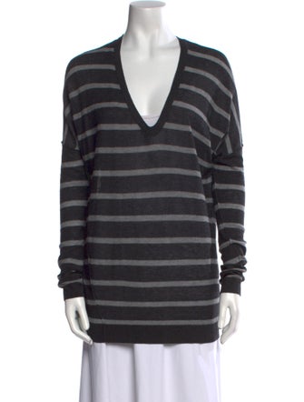 Vince Wool Striped Sweater