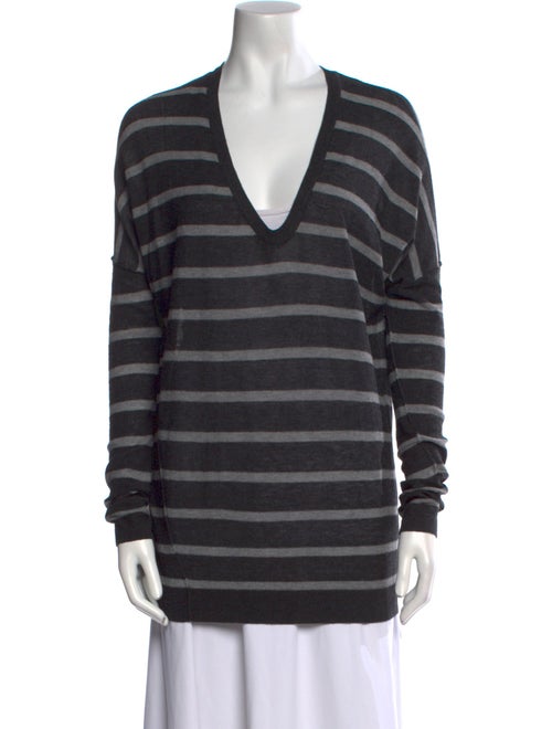 Vince Wool Striped Sweater