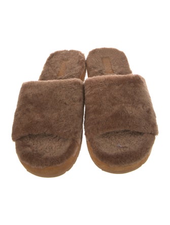 Vince Shearling Slides