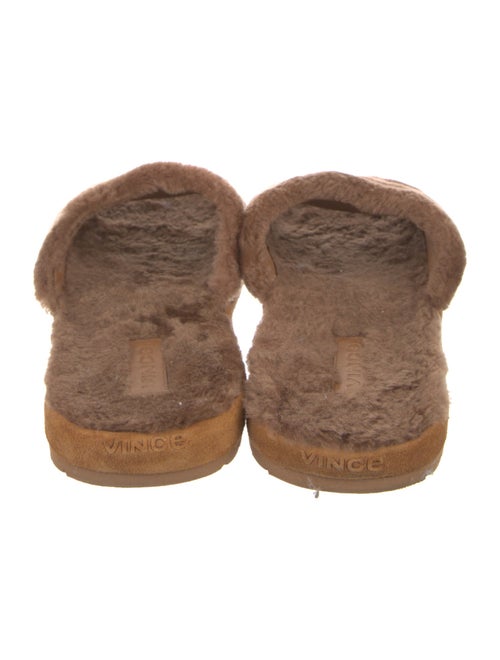 Vince Shearling Slides