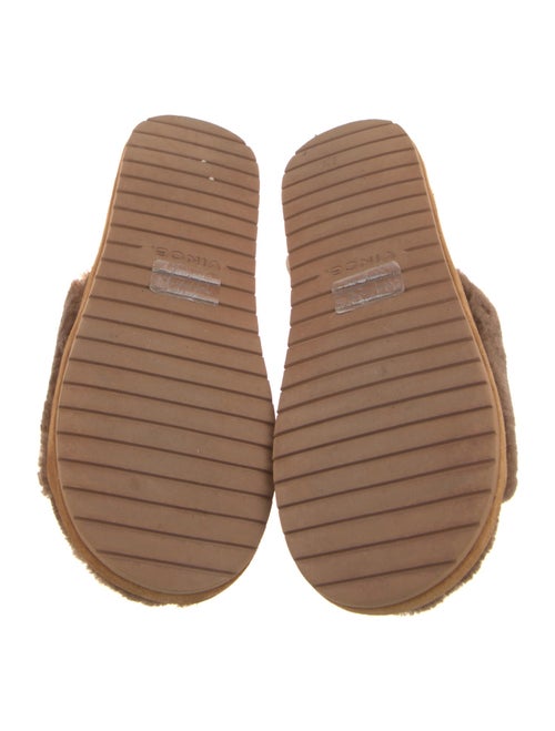Vince Shearling Slides