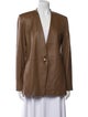 Vince Leather Blazer