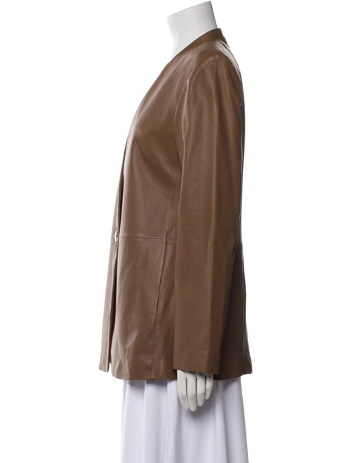 Vince Leather Blazer