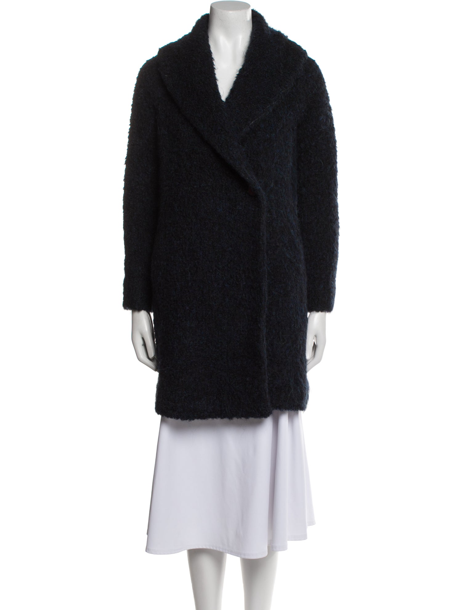 Vince Alpaca Fur Coat