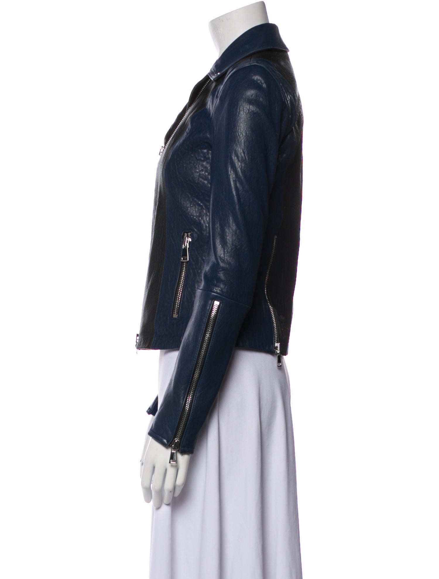 Vince Leather Biker Jacket