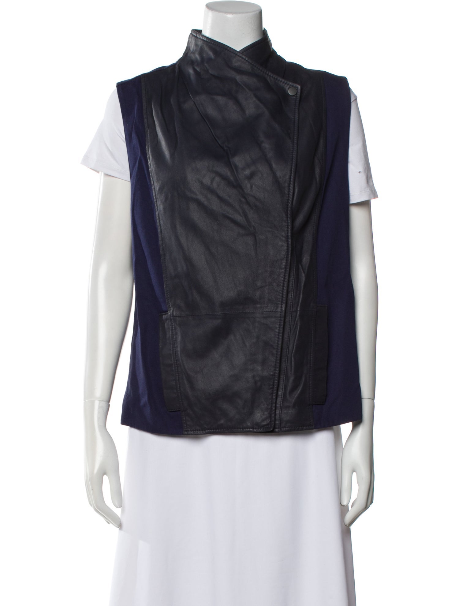 Vince Goat Leather Vest