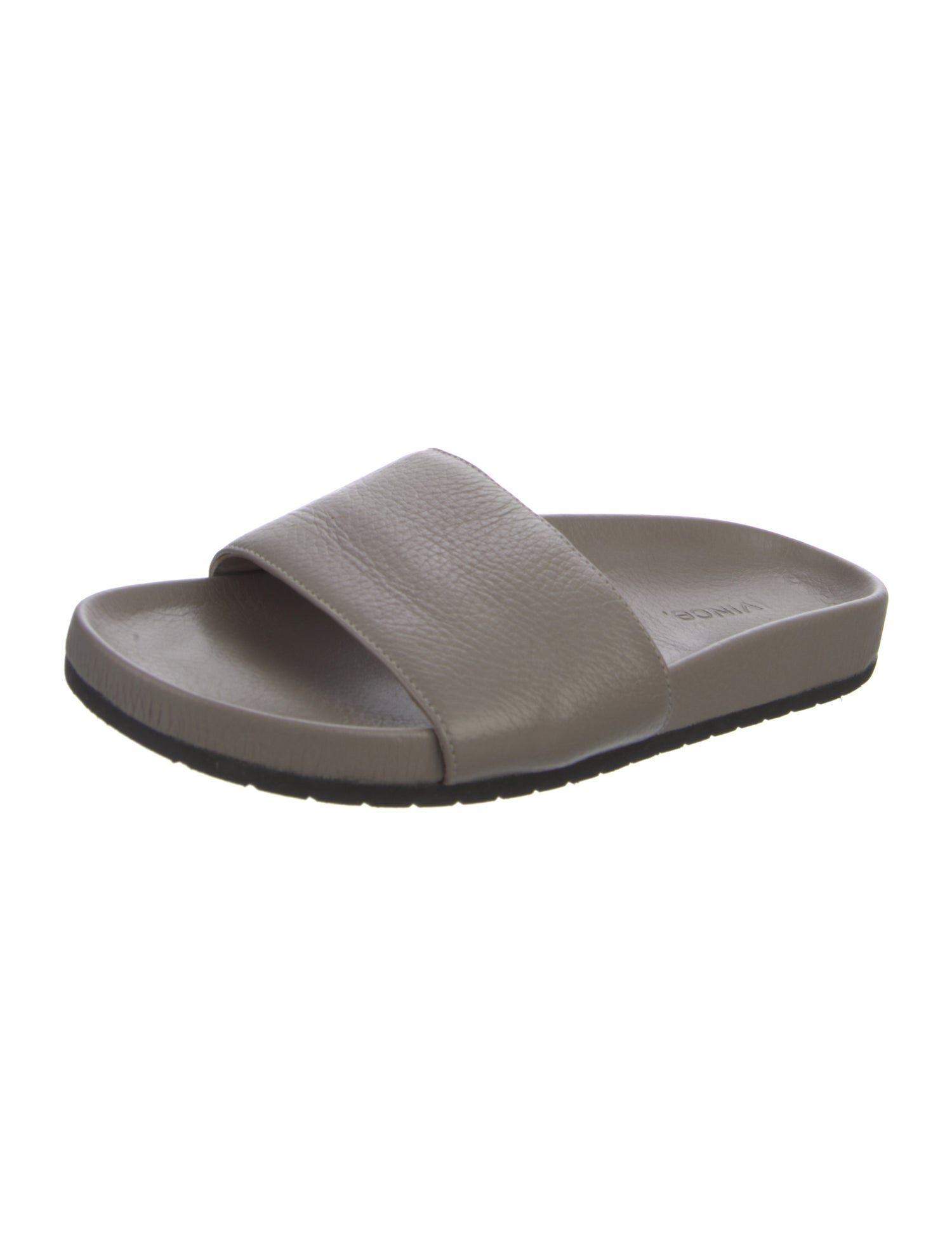 Vince Leather Slides