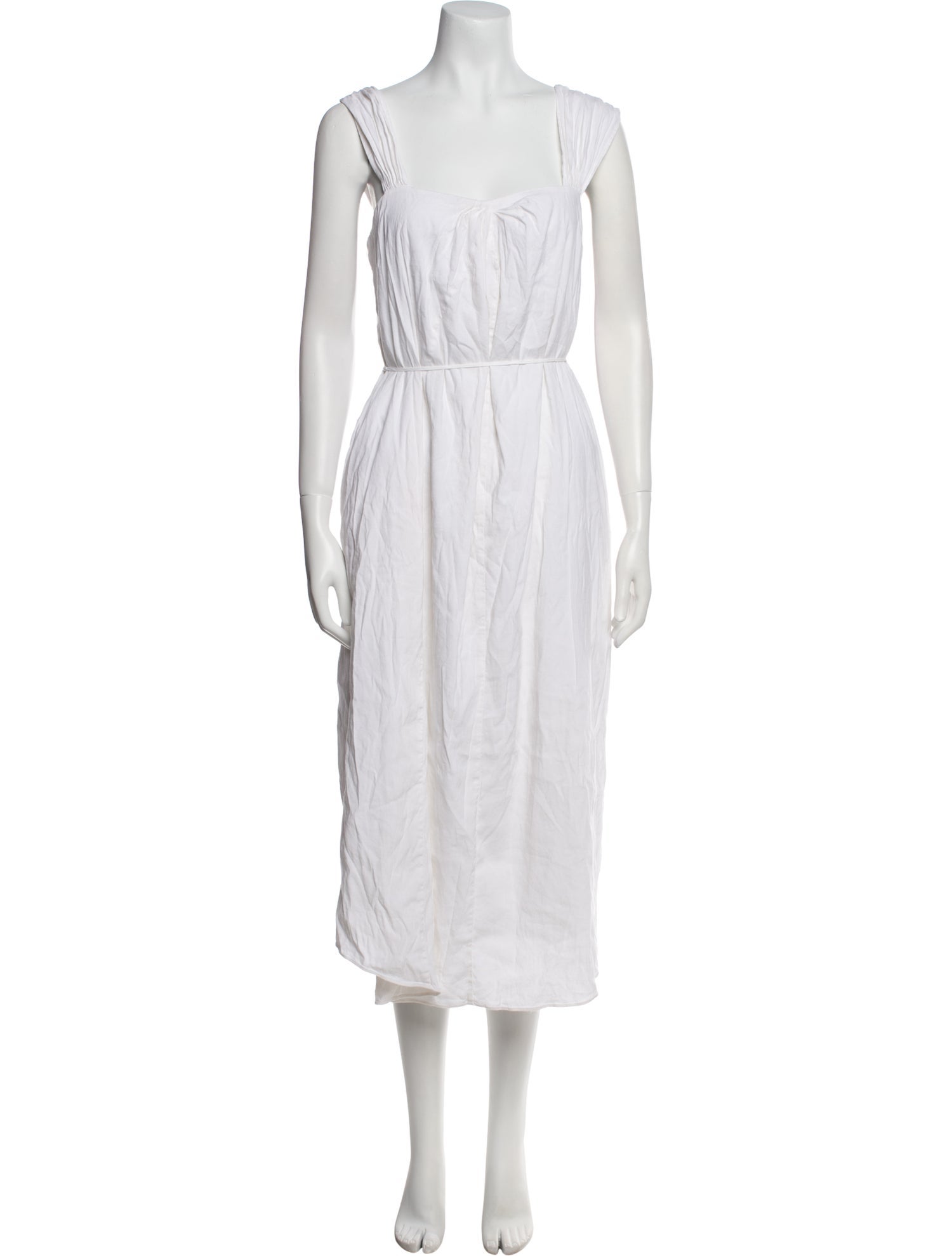 Vince Square Neckline Long Dress