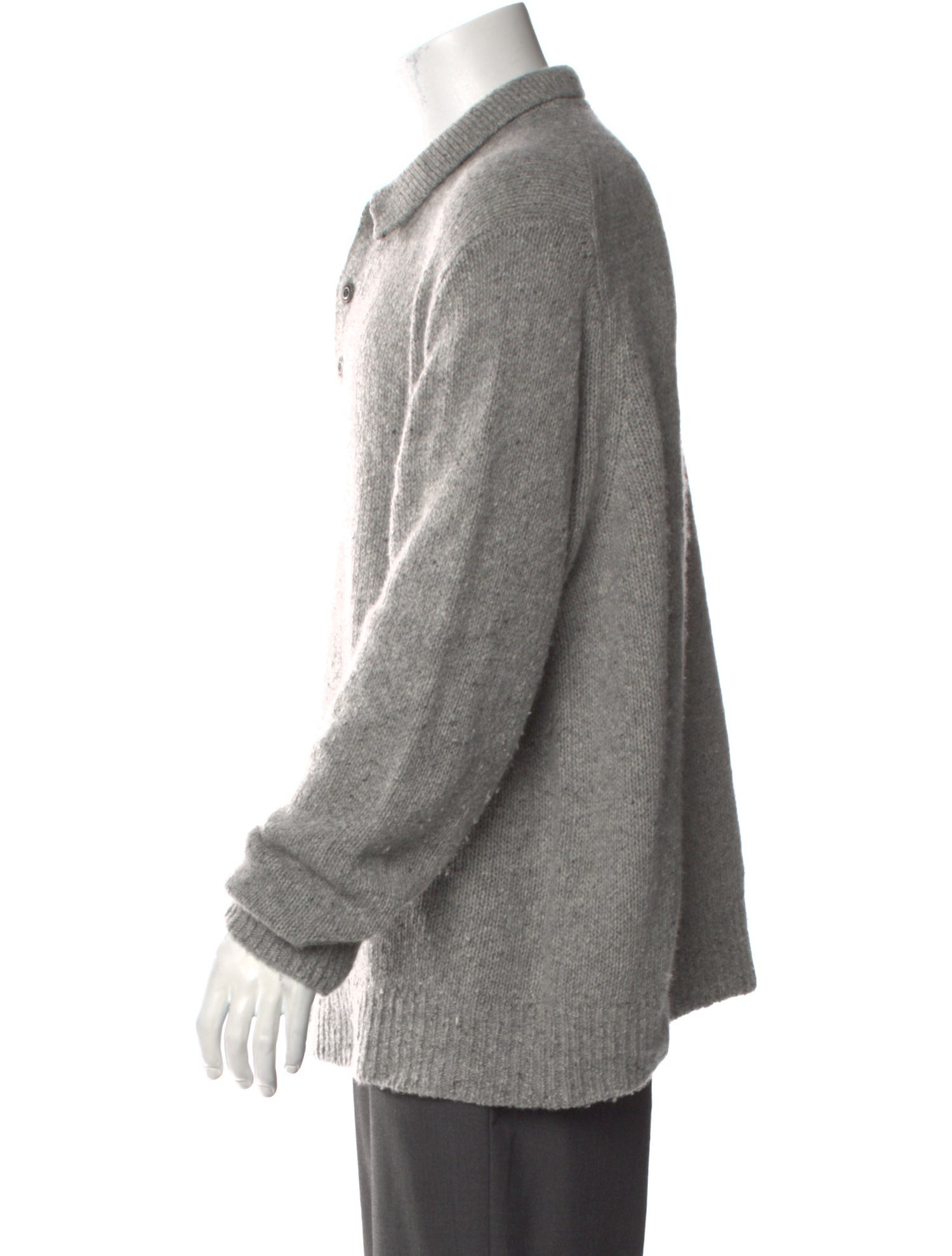 Vince Cashmere Collar Polo Sweater