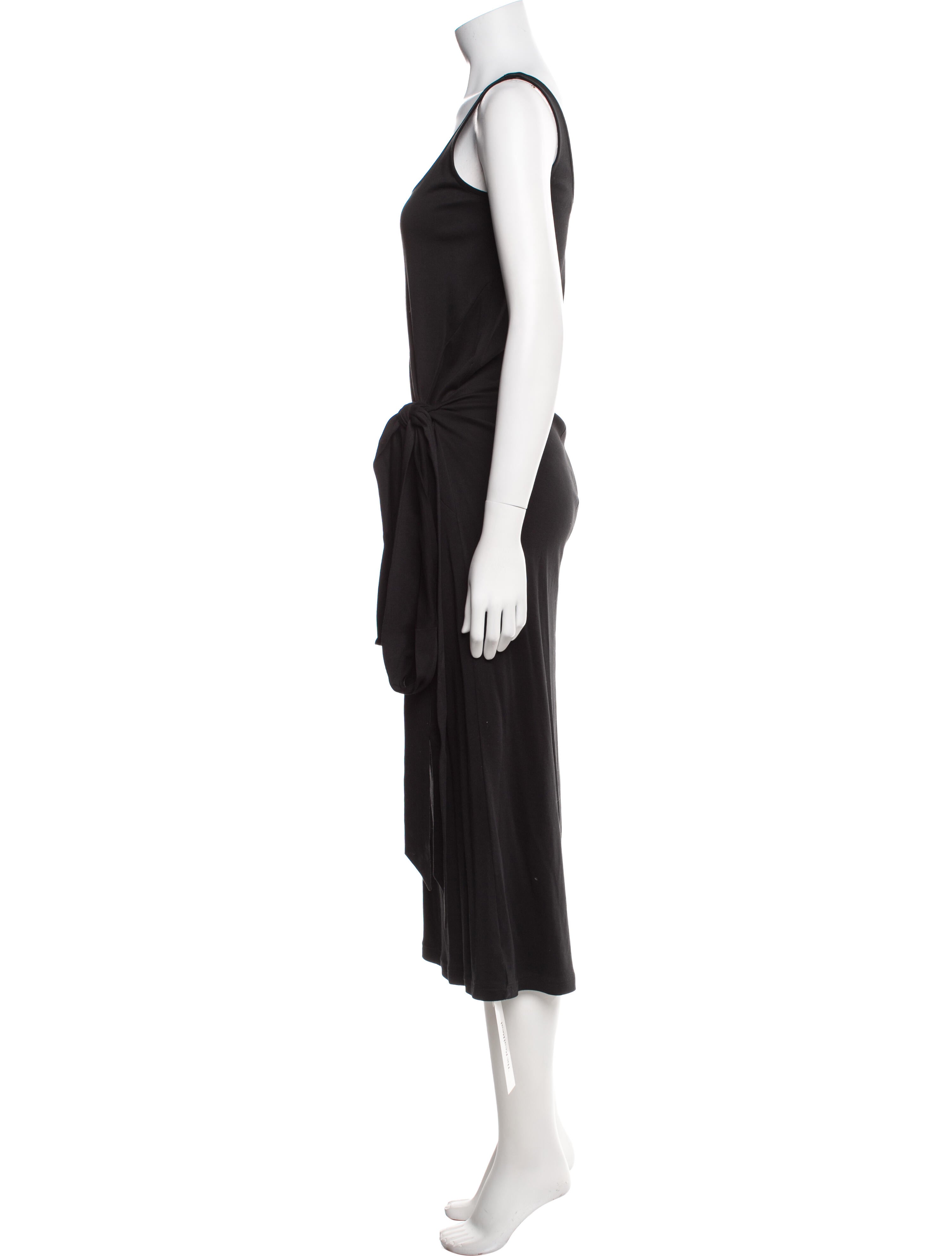 Vince Scoop Neck Long Dress