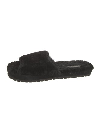 Vince Fur Slides