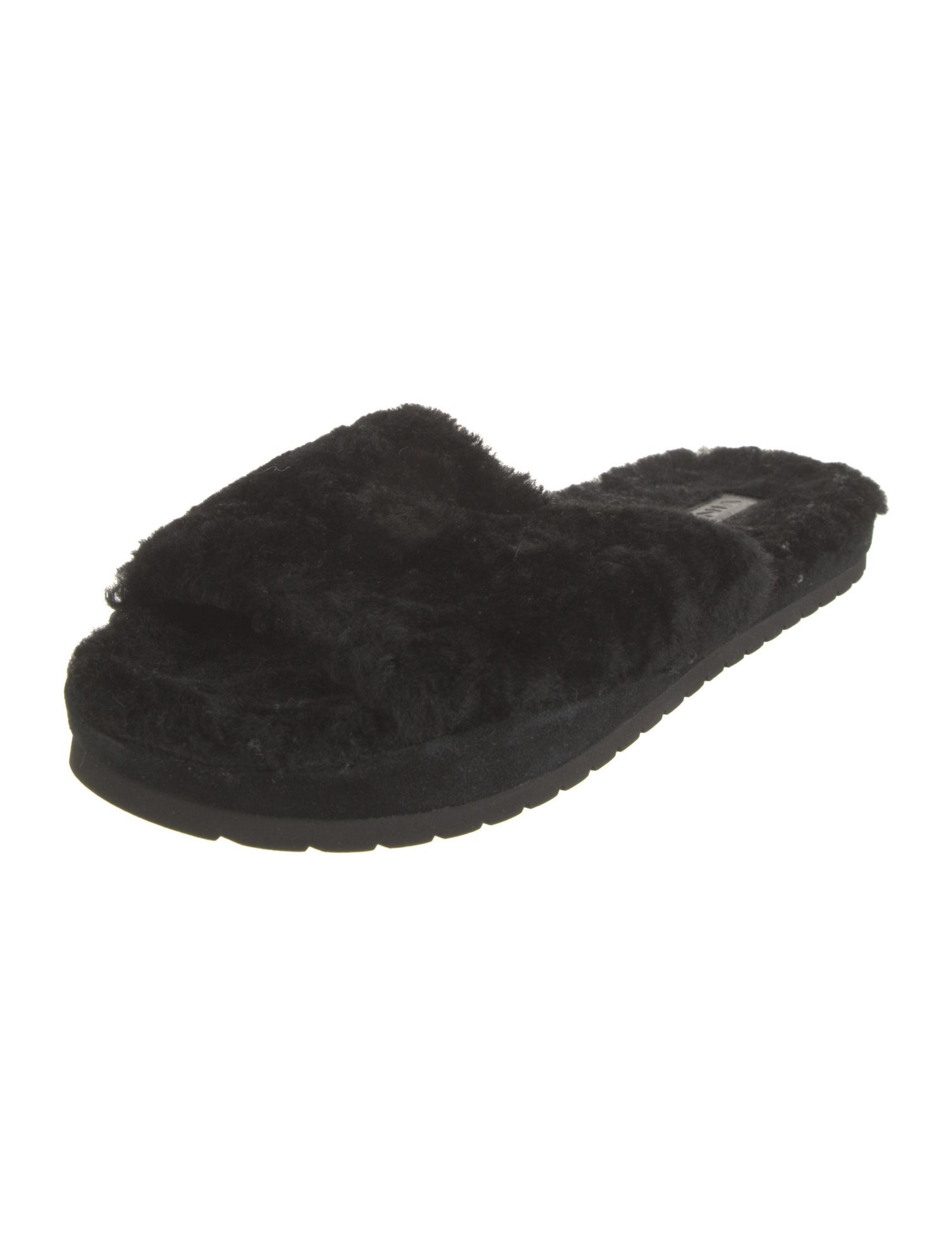 Vince Fur Slides