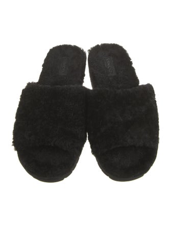 Vince Fur Slides