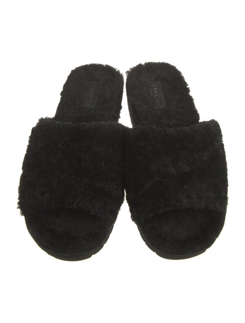 Vince Fur Slides