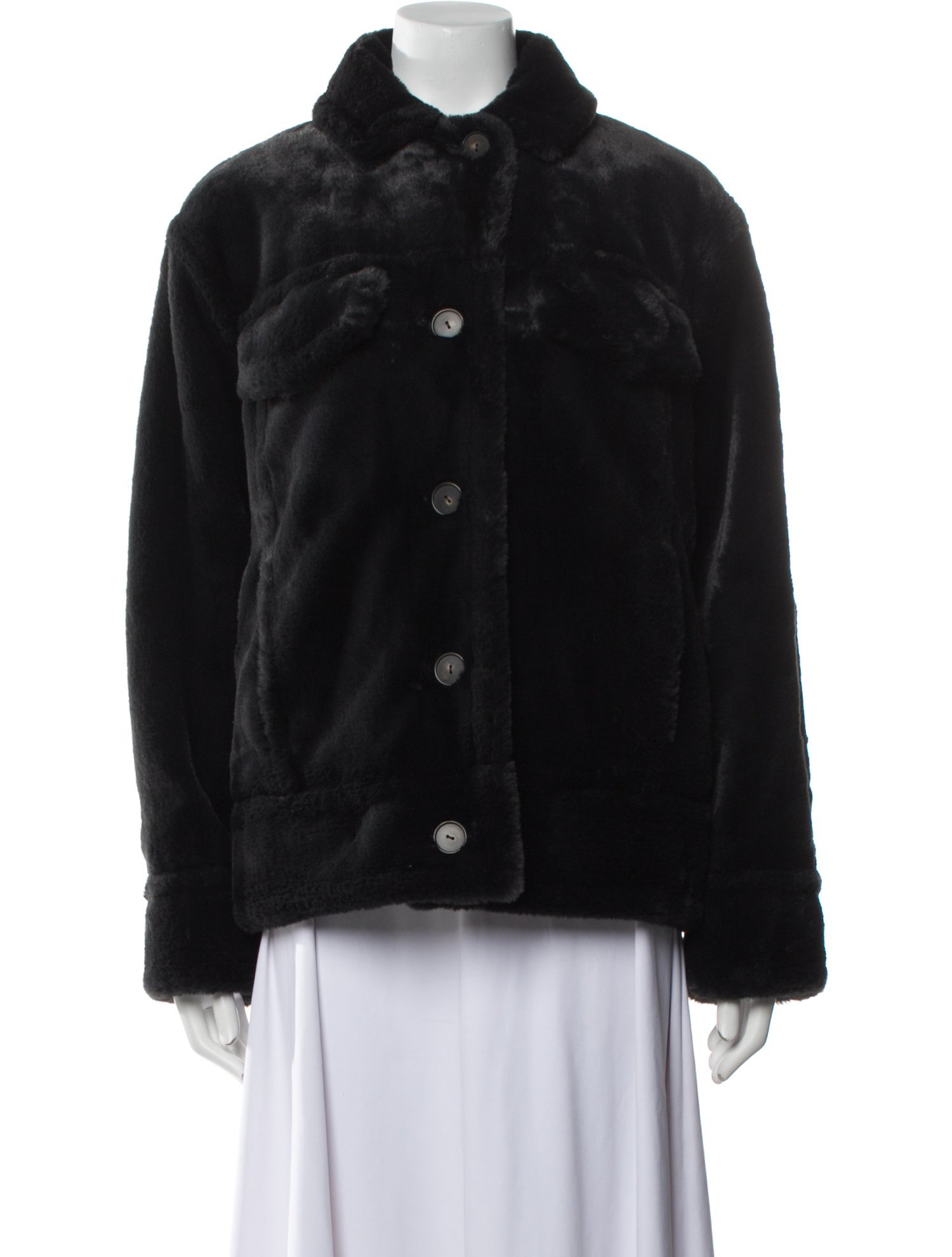 Vince Faux Fur Jacket