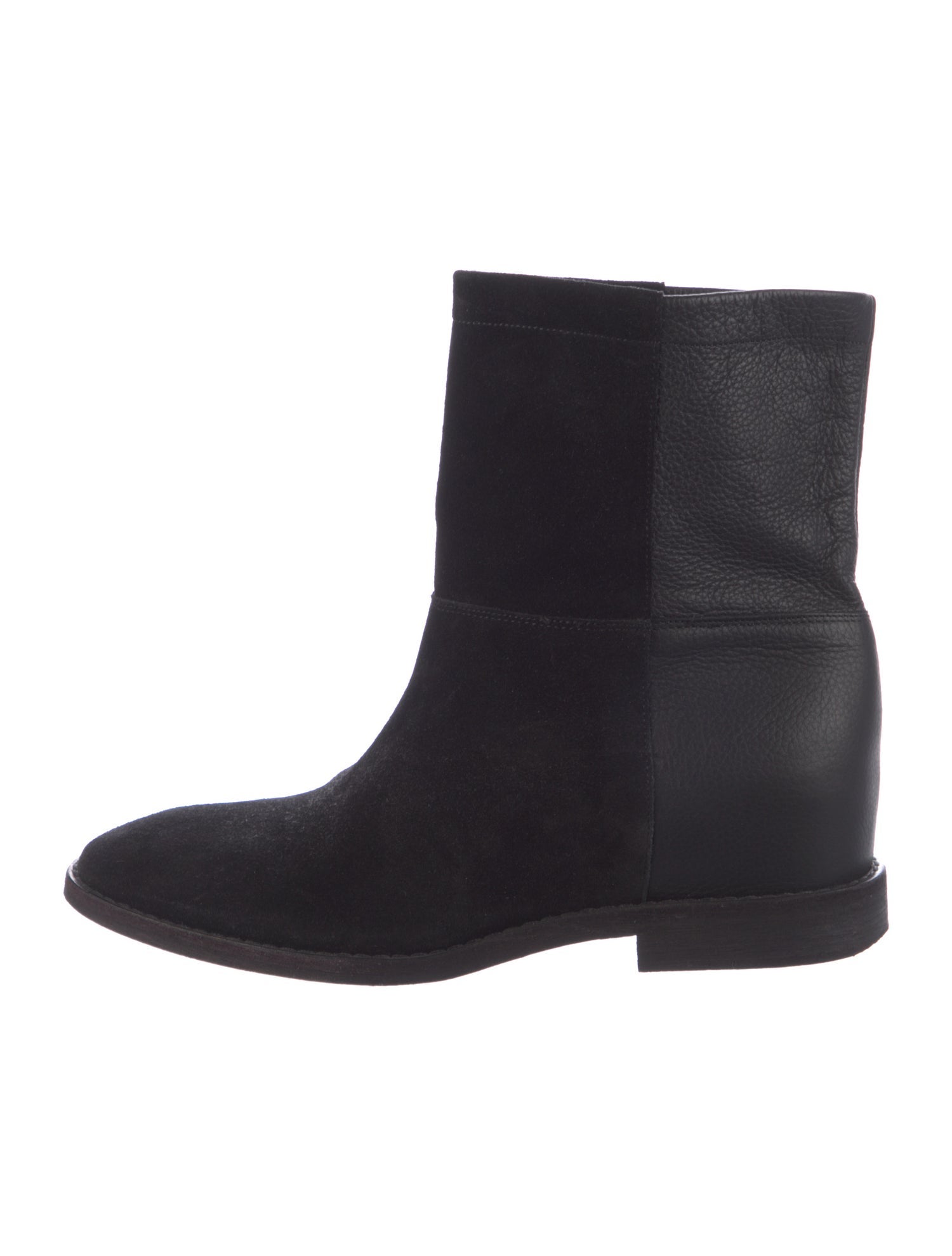 Vince Suede Moto Boots