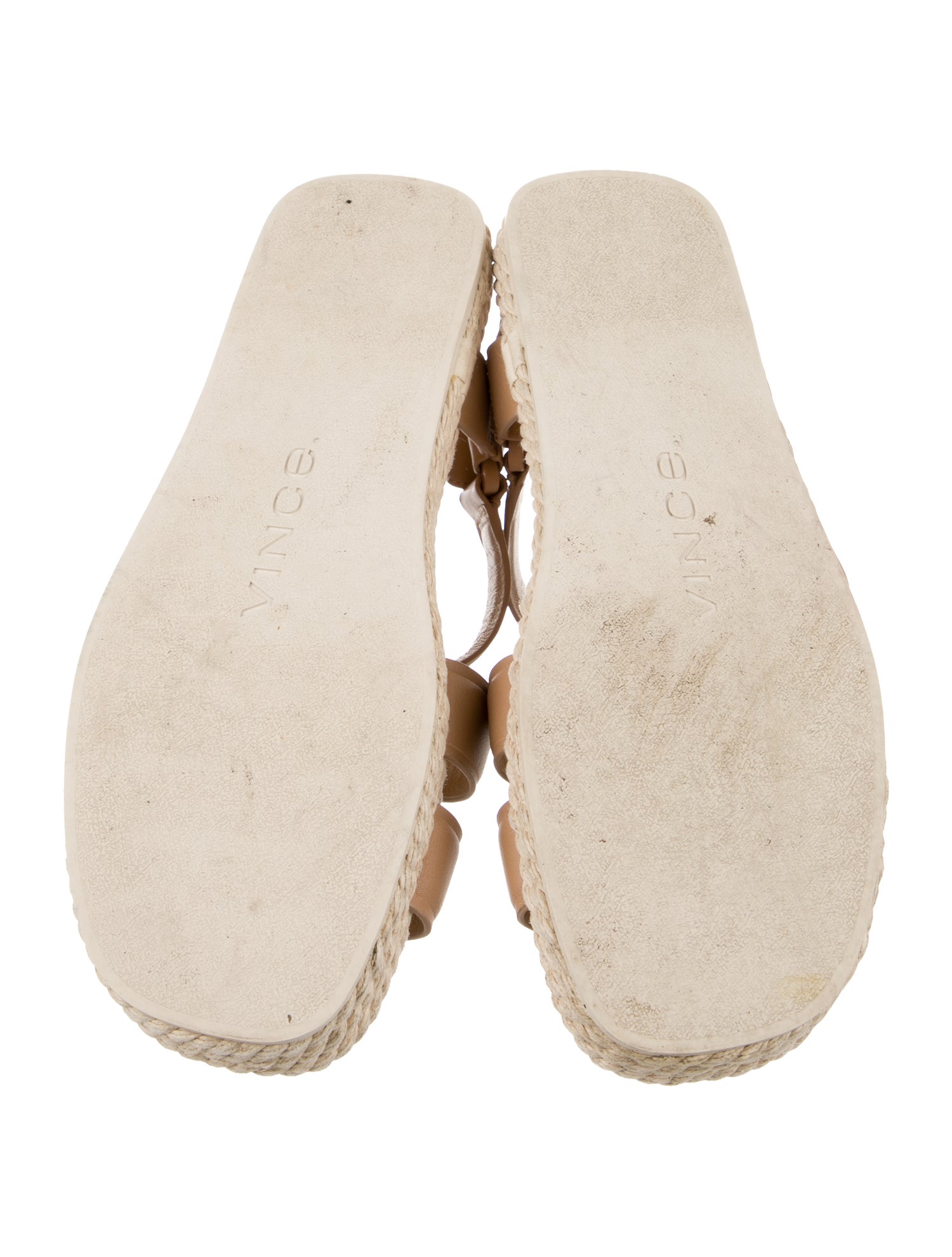 Vince Leather Espadrilles