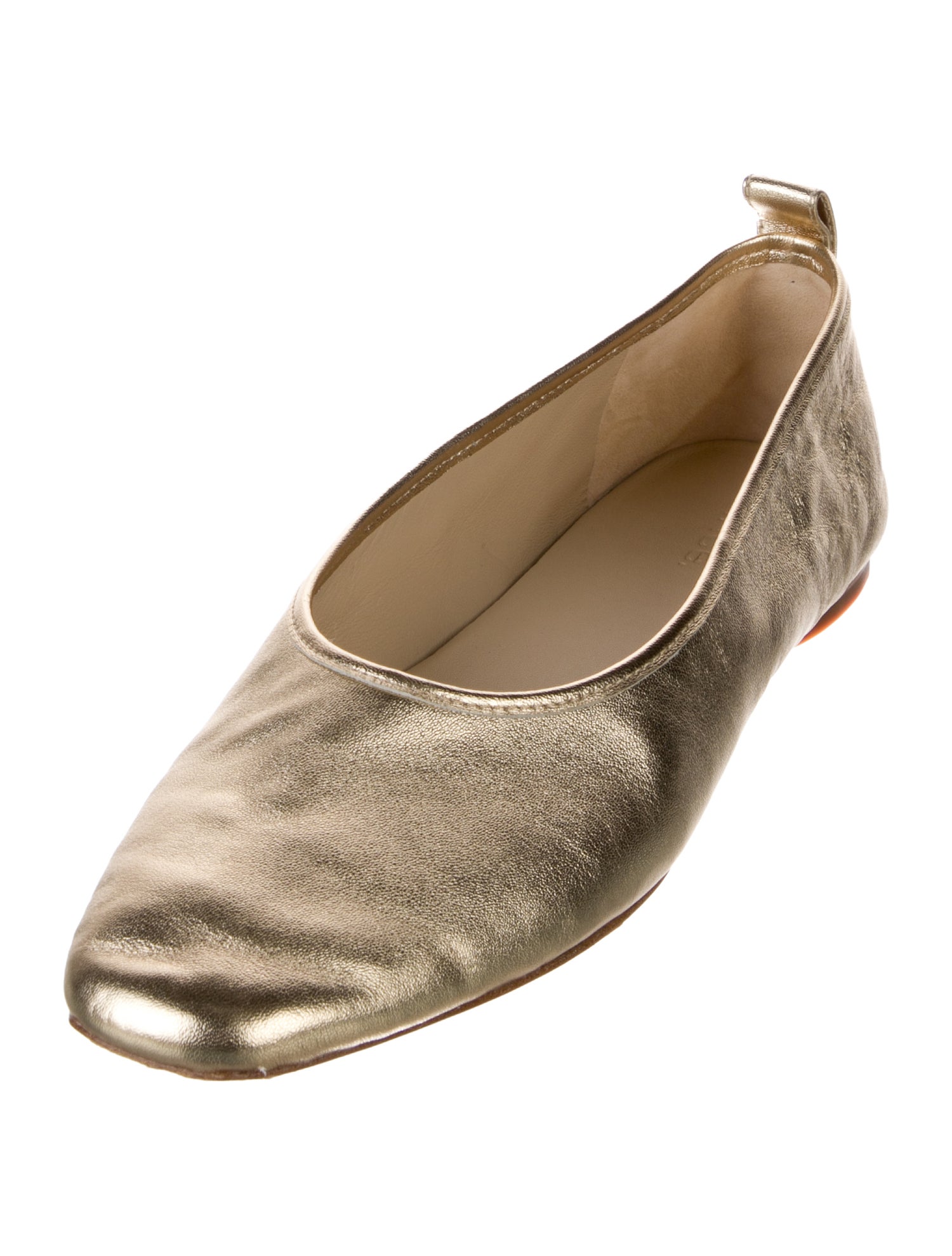 Vince Leather Ballet Flats